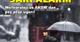 Meteoroloji’den İstanbul için sel uyarısı!