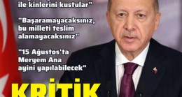 Son dakika haberi! Cumhurbaşkanı Erdoğan’dan önemli açıklamalar!