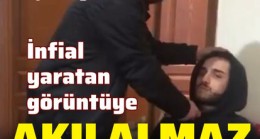 Sevgilisinin arkadaşının boğazına bıçak dayadı, emniyette kurgu olduğunu savundu.