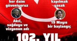 Liderlerden 19 Mayıs’ın 102’nci yıldönümü için mesajlar ..