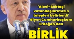 Cumhurbaşkanı Recep Tayip Erdoğan’dan Hacı Bektaş’ta açıklamalar