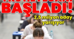 YKS’nin ilk oturumu başladı!