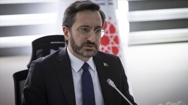 İletişim Başkanı Altun, İsrail polisinin Kudüs’te TİKA tabelasını sökmesine ilişkin açıklamada bulundu.
