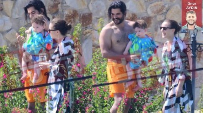 Karan bebek tatilde!