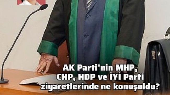 AK Parti heyetinden MHP, CHP, HDP ve İYİ Parti’ye ‘Çoklu Baro’ ziyareti.