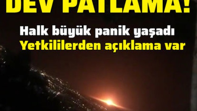 Son dakika: Tahran’ın doğusunda dev patlama!