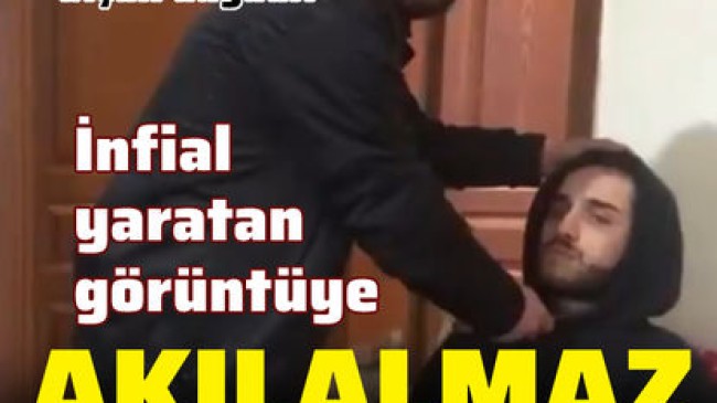 Sevgilisinin arkadaşının boğazına bıçak dayadı, emniyette kurgu olduğunu savundu.