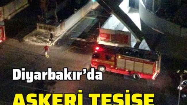 SON DAKİKA! Diyarbakır’da askeri tesise saldırı girişimi’
