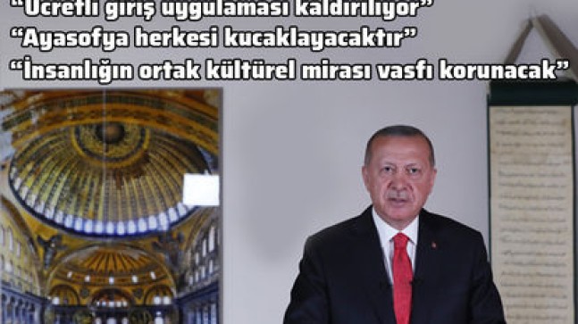Son dakika haberi Cumhurbaşkanı Erdoğan’dan önemli açıklamalar!