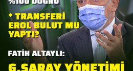 Fatih Altaylı: Galatasaray yönetimi uçuruma gidiyor!