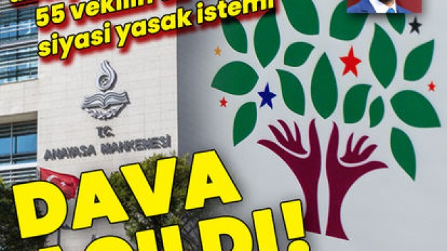 Son dakika haberi HDP iddianamesi kabul edildi!