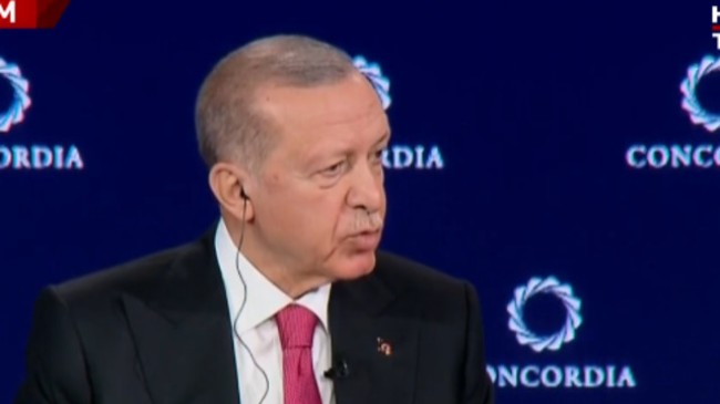 Cumhurbaşkanı Erdoğan Concordia zirvesinde konuştu.
